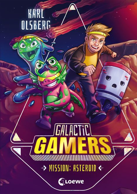 Karl Olsberg: Galactic Gamers - Mission: Asteroid, Buch