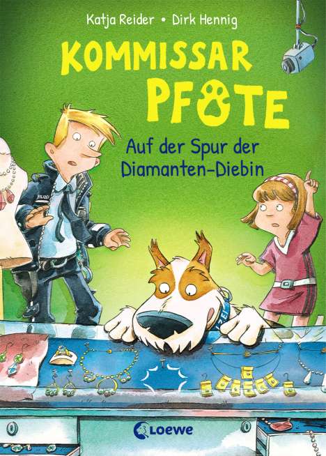 Katja Reider: Kommissar Pfote (Band 2) - Auf der Spur der Diamanten-Diebin, Buch