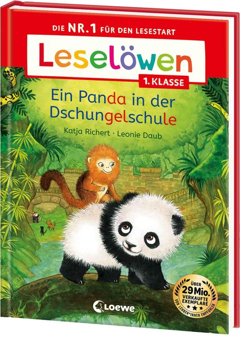 Katja Richert: Leselöwen 1. Klasse - Ein Panda in der Dschungelschule, Buch
