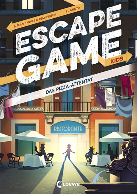 Rémi Prieur: Prieur, R: Escape Game Kids - Das Pizza-Attentat, Buch