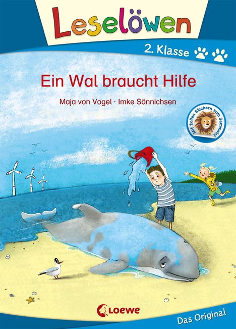 Maja von Vogel: Leselöwen 2. Klasse - Ein Wal braucht Hilfe, Buch