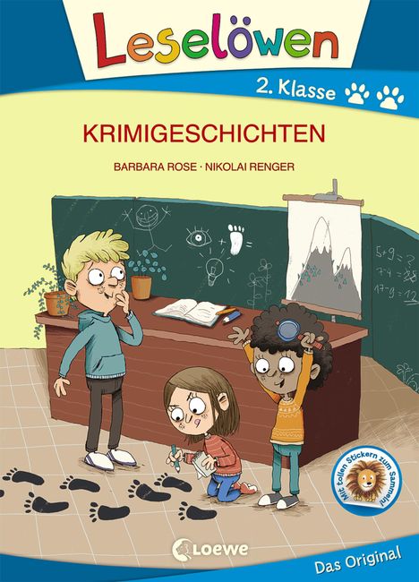 Barbara Rose: Leselöwen 2. Klasse - Krimigeschichten (Großbuchstabenausgabe), Buch