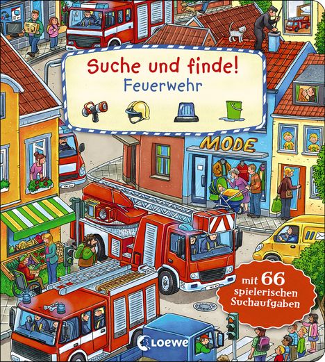 Suche und finde! - Feuerwehr, Buch