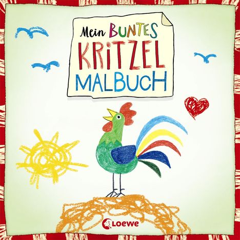 Norbert Pautner: Mein buntes Kritzel-Malbuch (Hahn), Buch