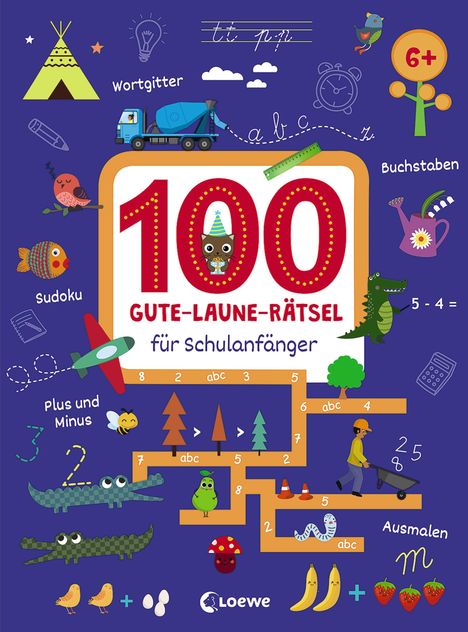 100 Gute-Laune-Rätsel für Schulanfänger, Buch