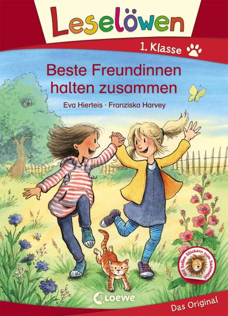 Eva Hierteis: Leselöwen 1. Klasse - Beste Freundinnen halten zusammen, Buch