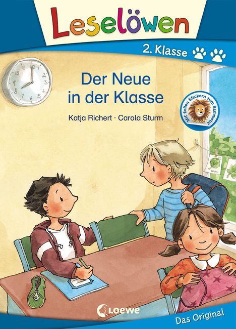 Katja Richert: Leselöwen 2. Klasse - Der Neue in der Klasse, Buch