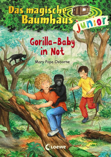 Mary Pope Osborne: Das magische Baumhaus junior 24 - Gorilla-Baby in Not, Buch