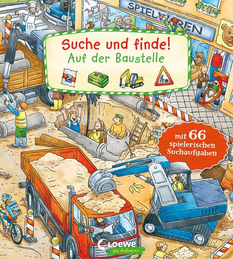 Suche und finde! - Auf der Baustelle, Buch