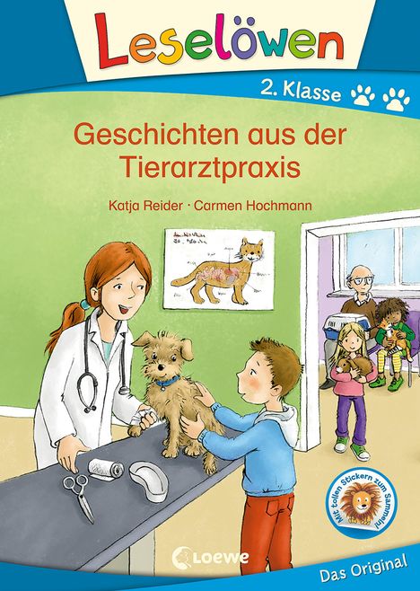 Katja Reider: Leselöwen 2. Klasse - Geschichten aus der Tierarztpraxis, Buch