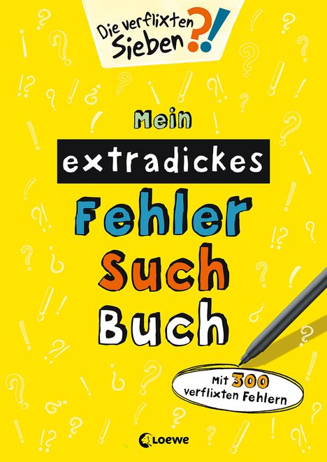 Mein extradickes Fehler-Such-Buch (gelb), Buch