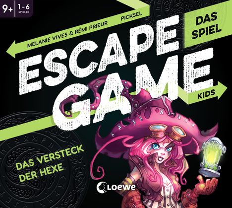 Rémi Prieur: Escape Game Kids - Das Spiel - Das Versteck der Hexe, Spiele