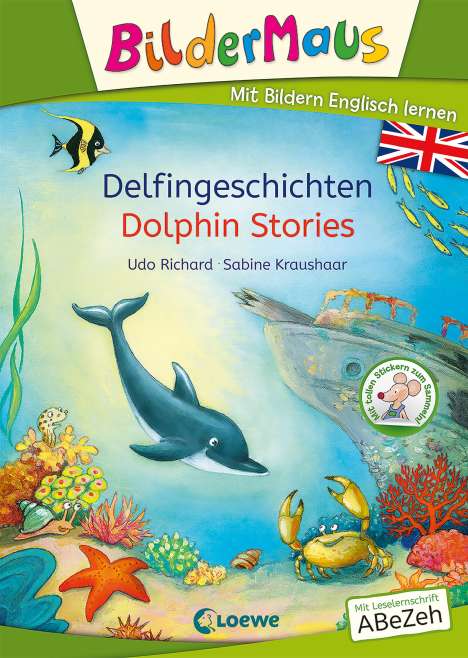 Udo Richard: Bildermaus - Mit Bildern Englisch lernen - Delfingeschichten - Dolphin Stories, Buch
