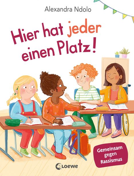 Alexandra Ndolo: Hier hat jeder einen Platz!, Buch