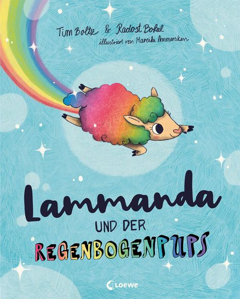 Tim Boltz: Lammanda und der Regenbogenpups, Buch