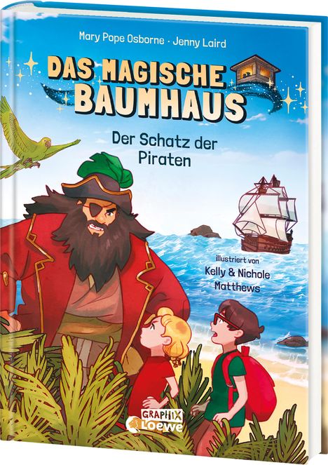 Mary Pope Osborne: Das magische Baumhaus (Comic-Buchreihe, Band 4) - Der Schatz der Piraten, Buch