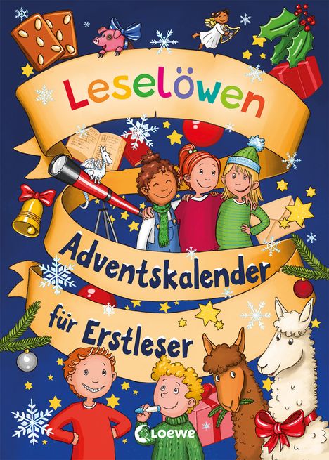 Eva Hierteis: Leselöwen-Adventskalender für Erstleser, Buch
