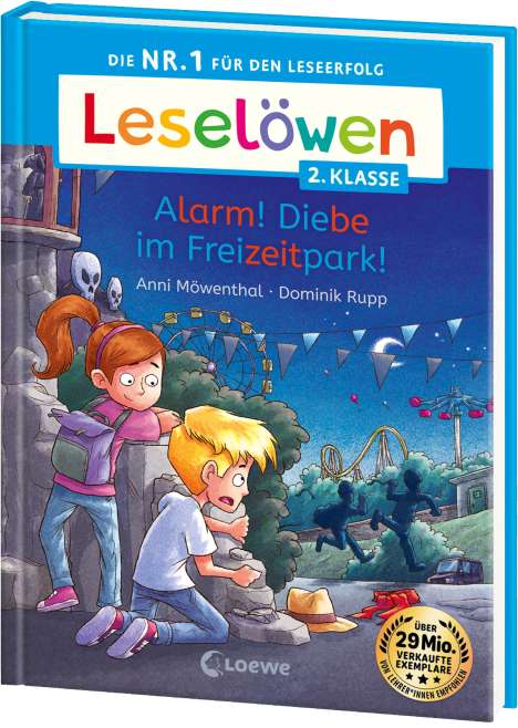 Anni Möwenthal: Leselöwen 2. Klasse - Alarm! Diebe im Freizeitpark!, Buch