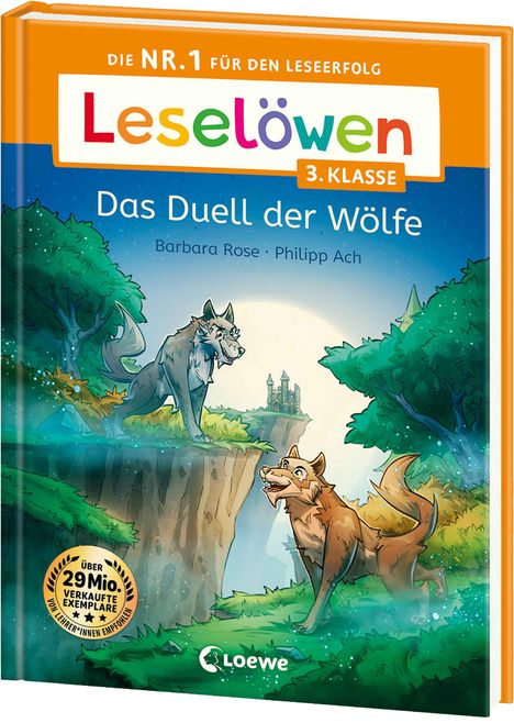 Barbara Rose: Leselöwen 3. Klasse - Das Duell der Wölfe, Buch