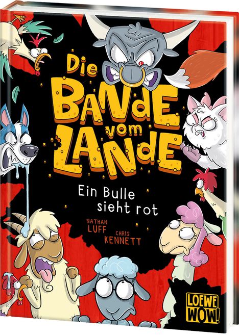 Nathan Luff: Die Bande vom Lande (Band 2) - Ein Bulle sieht rot, Buch