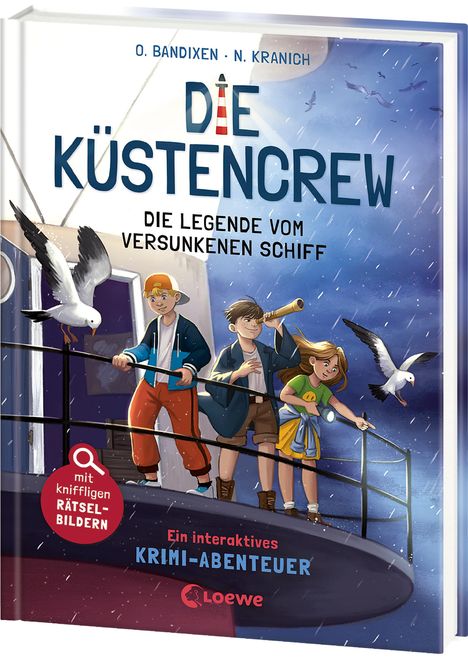 Ocke Bandixen: Die Küstencrew (Band 4) - Die Legende vom versunkenen Schiff, Buch