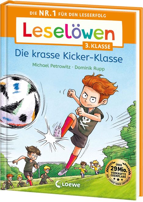 Michael Petrowitz: Leselöwen 3. Klasse - Die krasse Kicker-Klasse, Buch