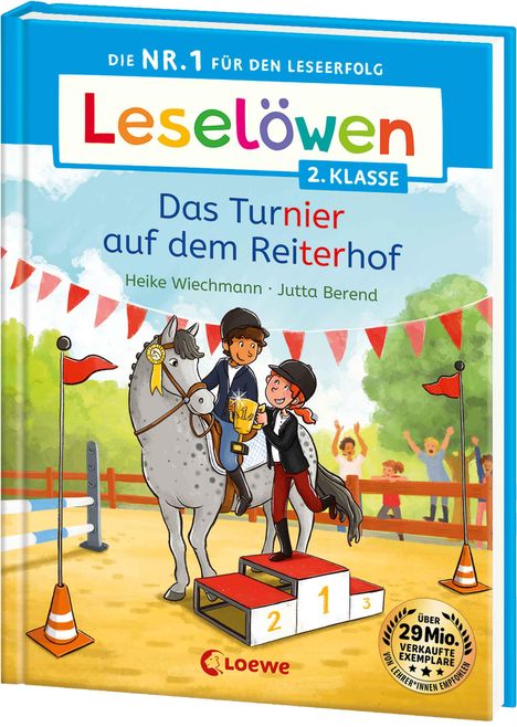 Heike Wiechmann: Leselöwen 2. Klasse - Das Turnier auf dem Reiterhof, Buch