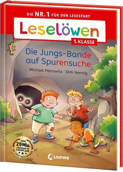 Michael Petrowitz: Leselöwen 1. Klasse - Die Jungs-Bande auf Spurensuche, Buch