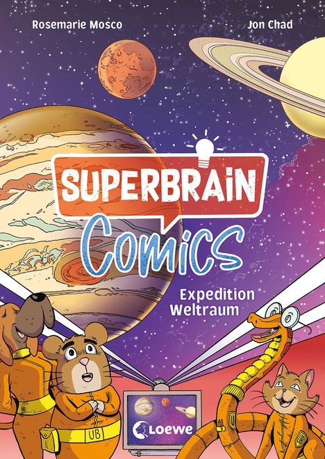 Rosemary Mosco: Superbrain-Comics - Expedition Weltraum, Buch