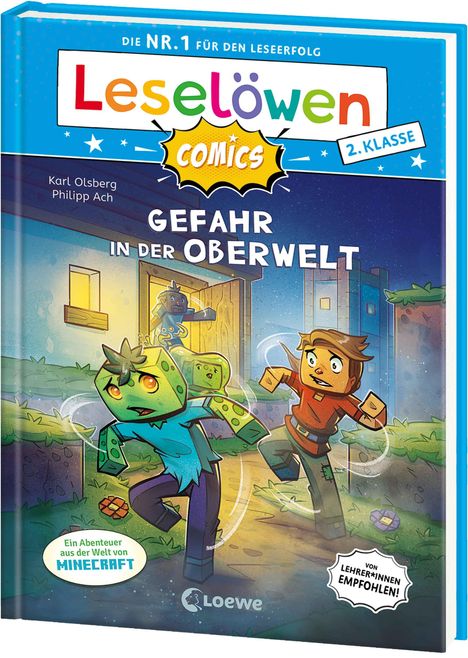 Karl Olsberg: Leselöwen Comics 2. Klasse - Gefahr in der Oberwelt, Buch