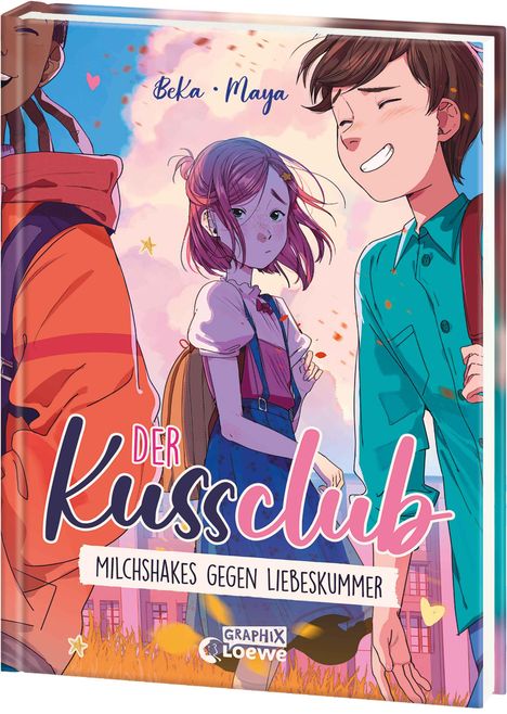 Beka: Der Kuss Club (Band 2) - Milchshakes gegen Liebeskummer, Buch