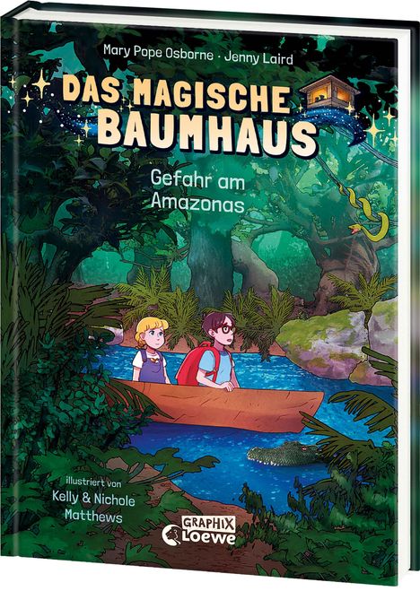 Mary Pope Osborne: Das magische Baumhaus (Comic-Buchreihe, Band 6) - Gefahr am Amazonas, Buch