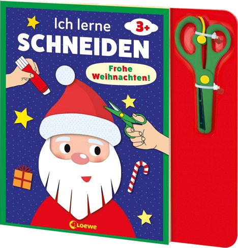 Ich lerne schneiden - Frohe Weihnachten!, Buch