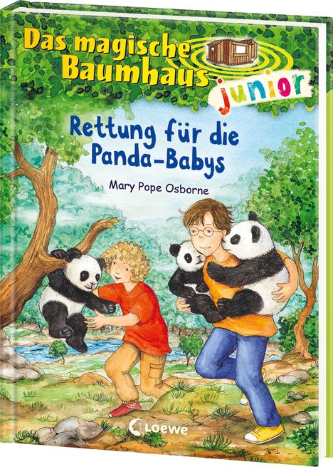 Mary Pope Osborne: Das magische Baumhaus junior (Band 41) - Rettung für die Panda-Babys, Buch