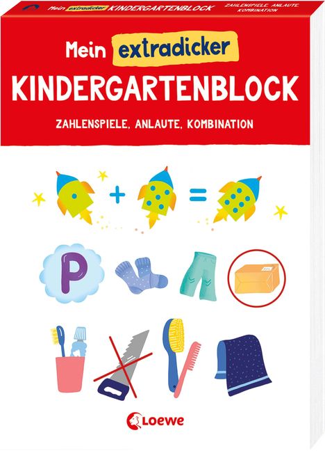 Mein extradicker Kindergartenblock, Buch