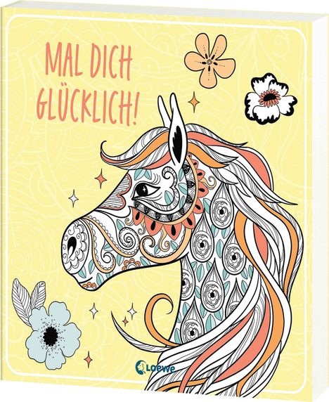 Mal dich glücklich! - Pferde, Buch