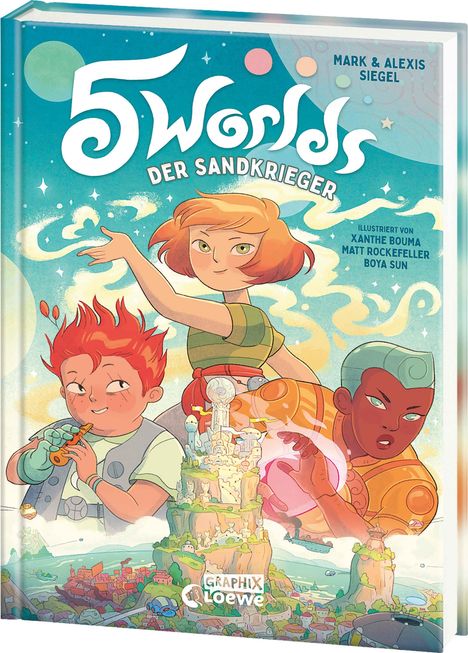 Mark Siegel: 5 Worlds (Band 1) - Der Sandkrieger, Buch