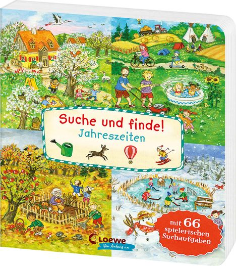 Suche und finde! Jahreszeiten, Buch