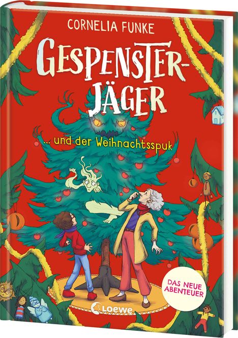 Cornelia Funke: Gespensterjäger und der Weihnachtsspuk (Band 5) - Mit 8 neu illustrierten Farbseiten, Buch