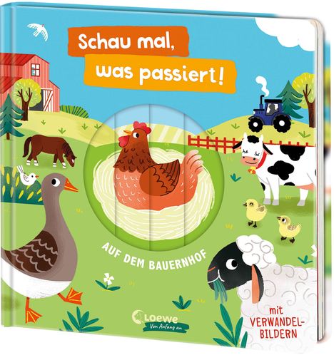 Schau mal, was passiert! Auf dem Bauernhof, Buch