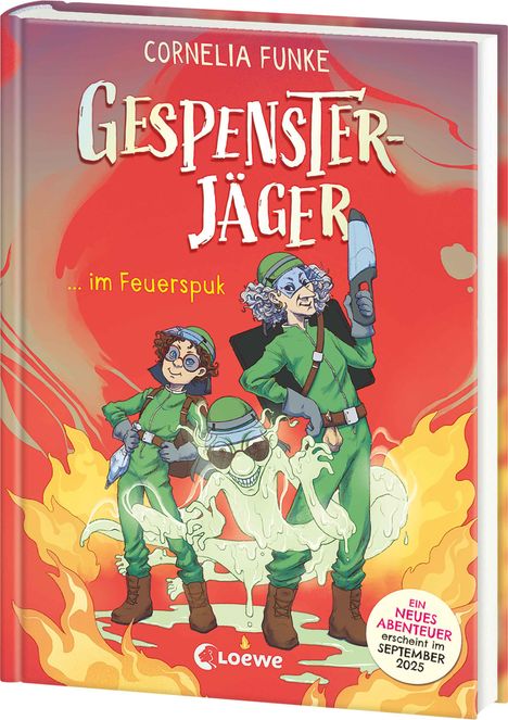 Cornelia Funke: Gespensterjäger im Feuerspuk (Band 2) - Mit 8 neu illustrierten Farbseiten, Buch