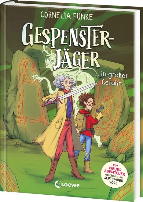 Cornelia Funke: Gespensterjäger in großer Gefahr (Band 4) - Mit 8 neu illustrierten Farbseiten, Buch