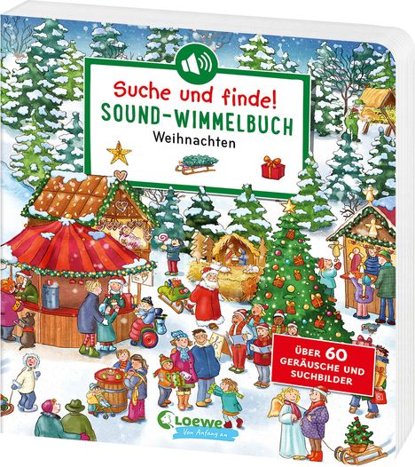 Annette Moser: Suche und finde! Sound-Wimmelbuch - Weihnachten, Buch