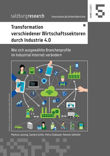 Markus Lassnig: Transformation verschiedener Wirtschaftssektoren durch Industrie 4.0, Buch