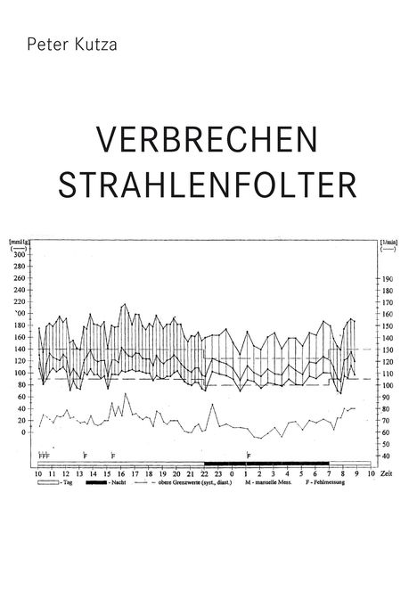 Peter Kutza: Verbrechen Strahlenfolter, Buch