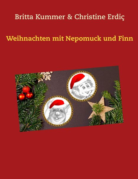 Britta Kummer: Weihnachten mit Nepomuck und Finn, Buch