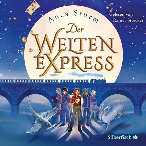Anca Sturm: Der Welten-Express, 4 CDs