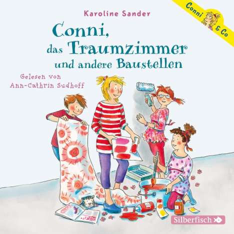Karoline Sander: Conni, das Traumzimmer und andere Baustellen (Conni &amp; Co 15), 2 CDs