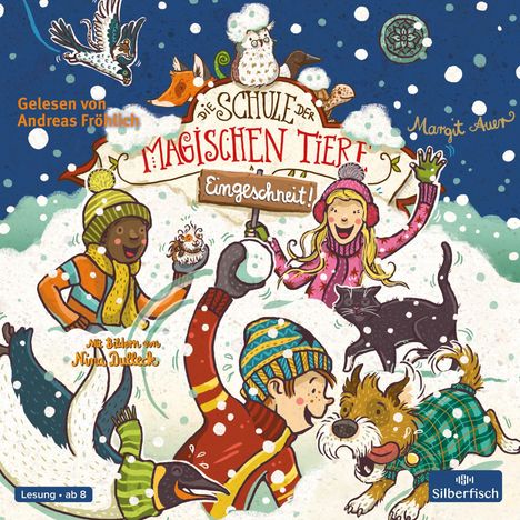 Margit Auer: Die Schule der magischen Tiere: Eingeschneit! Ein Winterabenteuer, 2 CDs