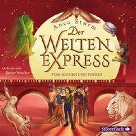 Anca Sturm: Der Welten-Express - Vom Suchen und Finden (Der Welten-Express 3), 5 CDs